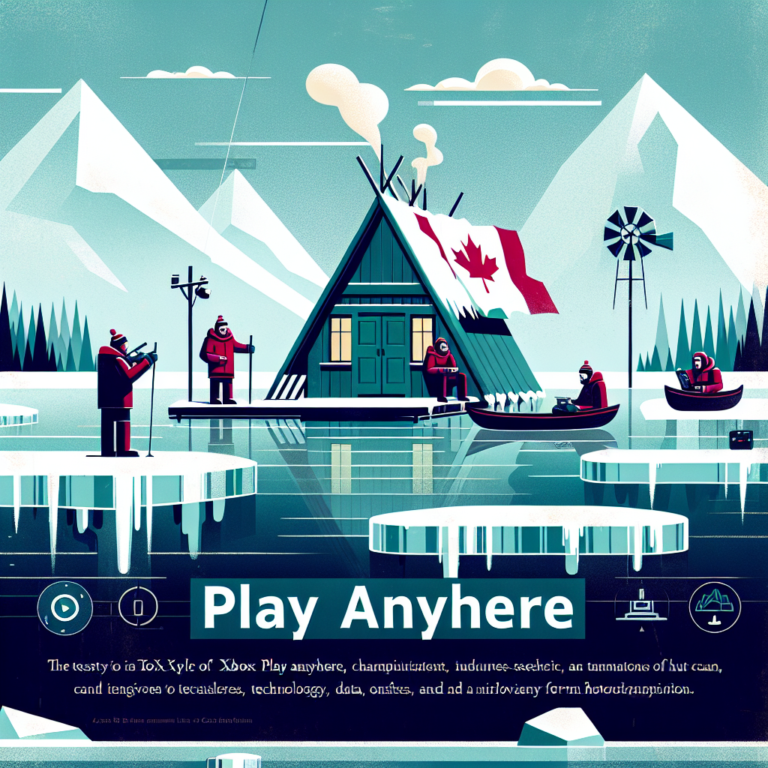Xbox Play Anywhere Tested in Ice Fishing Hut Conditions
