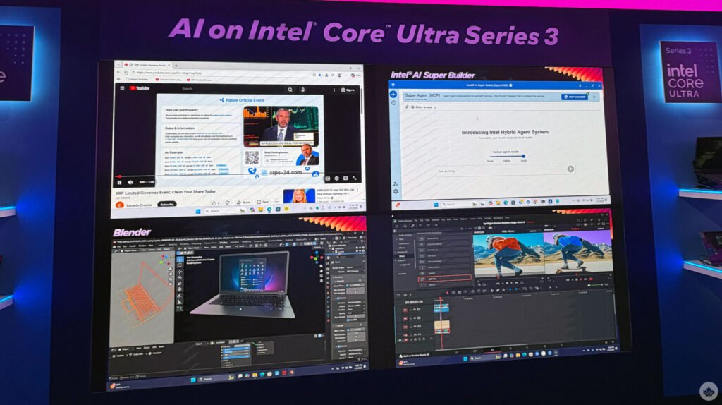 Intel Unveils Core Ultra 3 Panther Lake Details