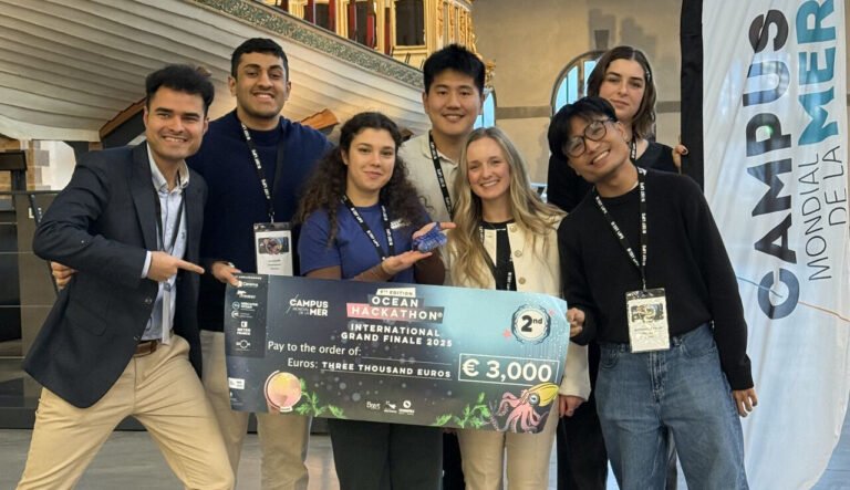British Columbia Team Earns Second Place at Global Ocean Hackathon 9 Grand Finale in France
