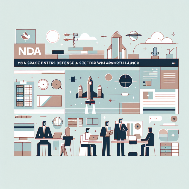MDA Space Enters Defense Sector with 49North Launch
