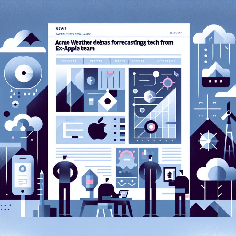 Acme Weather Debuts New Forecasting Tech from Ex-Apple Team