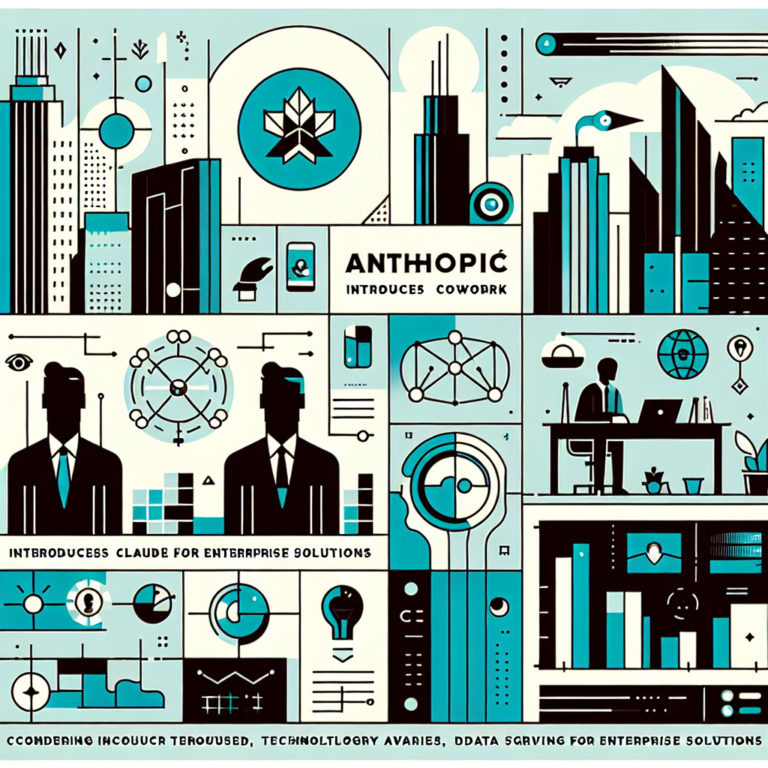 Anthropic Introduces Claude Cowork for Enterprise Solutions