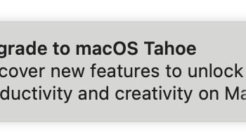 The Robservatory Blocks Tahoe Upgrade Alerts in System Settings