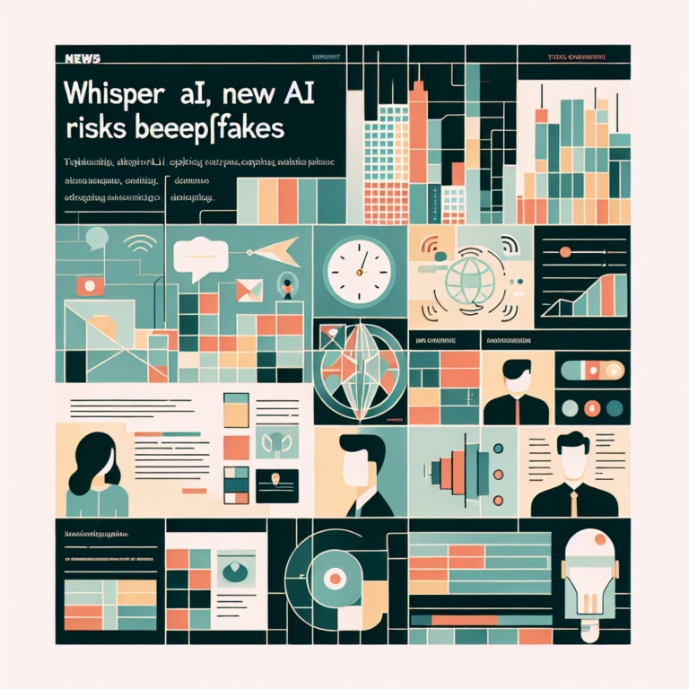 WhisperAI Explores New AI Risks Beyond Deepfakes