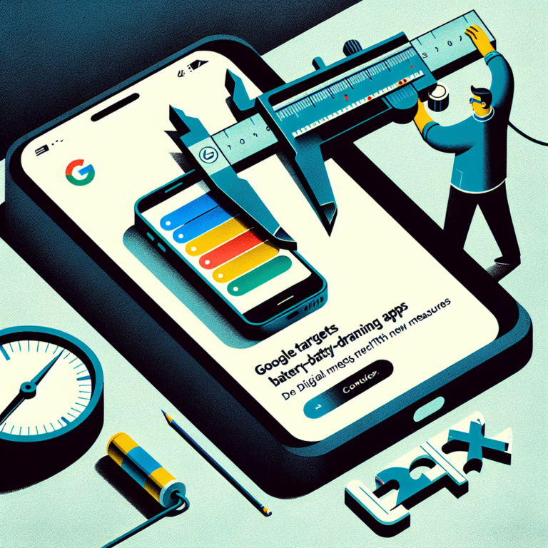 Google Targets Battery-Draining Apps with New Measures