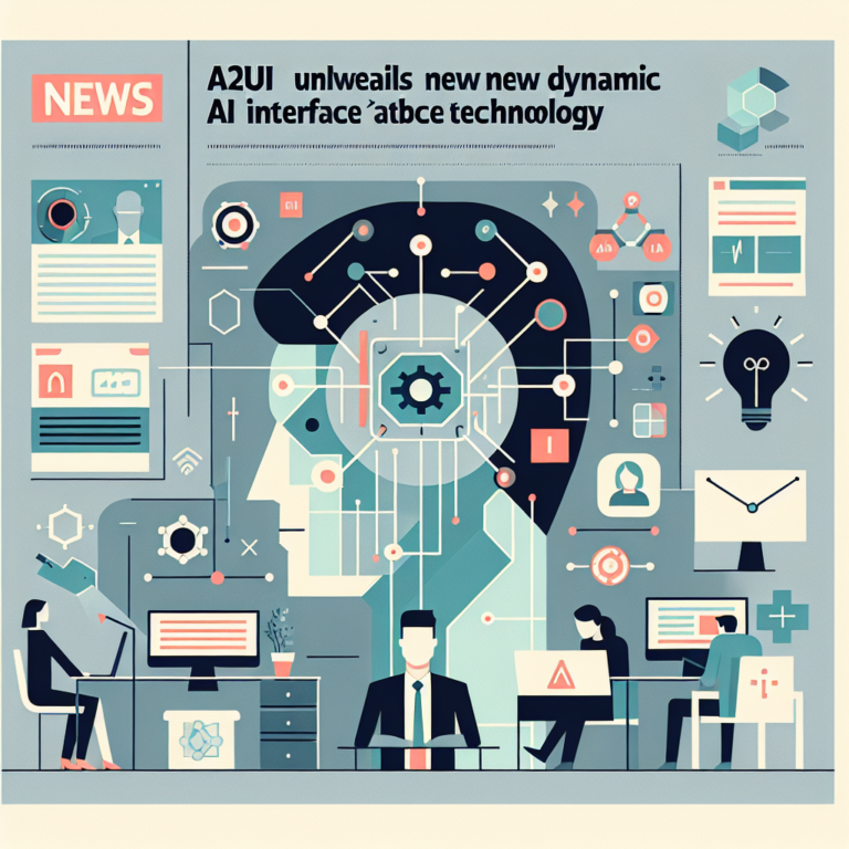 A2UI Unveils New Dynamic AI Interface Technology