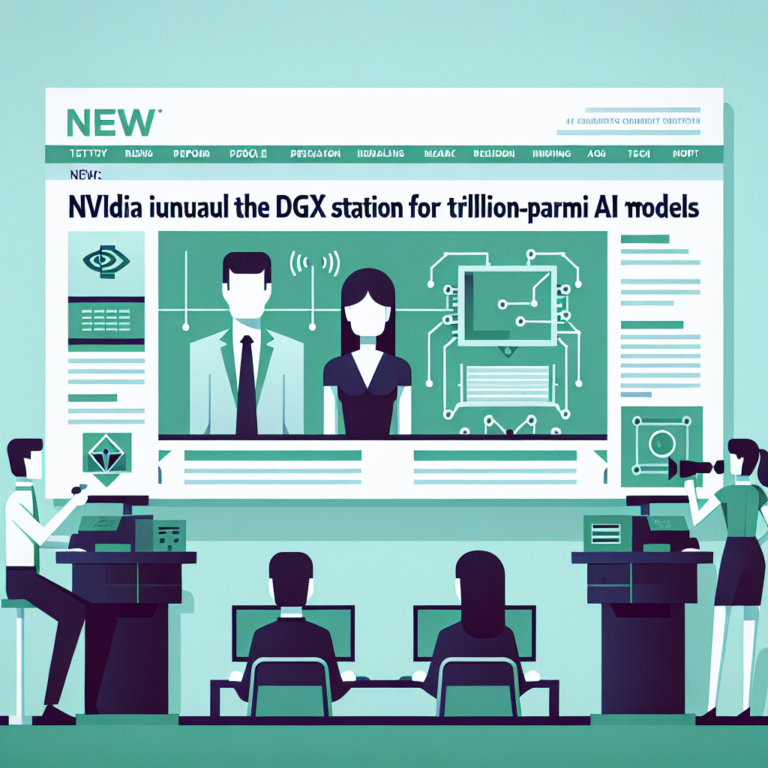 Nvidia Unveils DGX Station for Trillion-Parameter AI Models