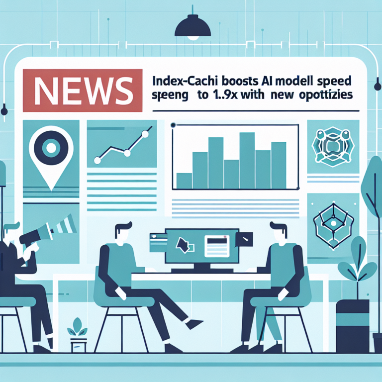 IndexCache Boosts AI Model Speed by 1.82x with New Optimizer