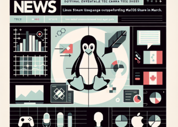 Linux Steam Usage Doubles macOS Gaming Share in March