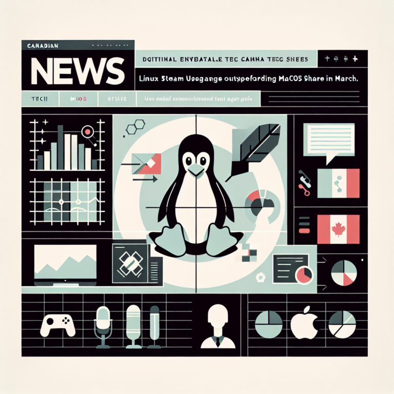 Linux Steam Usage Doubles macOS Gaming Share in March