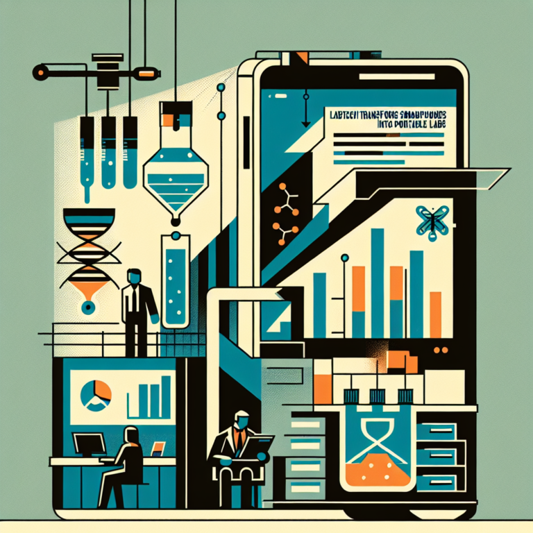 LabTech Transforms Smartphones into Portable Labs