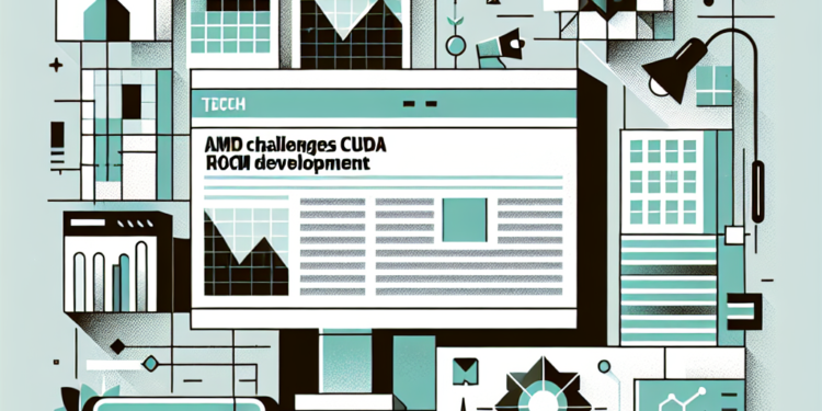 AMD Challenges CUDA with ROCm Development