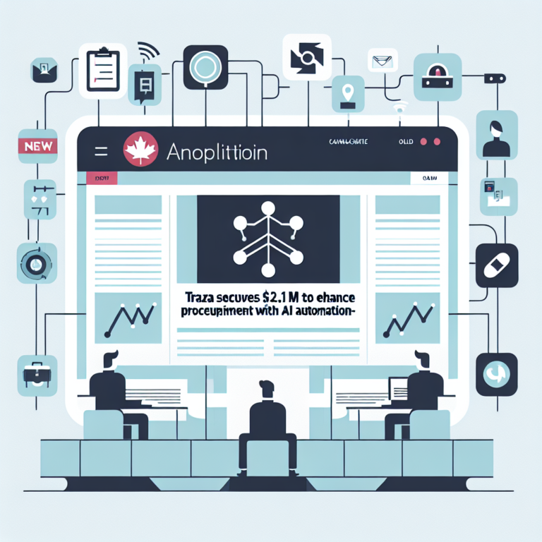 Traza Secures .1M to Enhance Procurement with AI Automation
