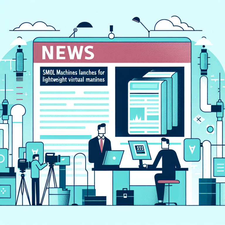 Smol Machines Launches Tool for Lightweight Virtual Machines