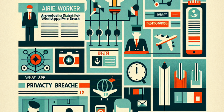 Airline Worker Arrested in Dubai for WhatsApp Privacy Breach