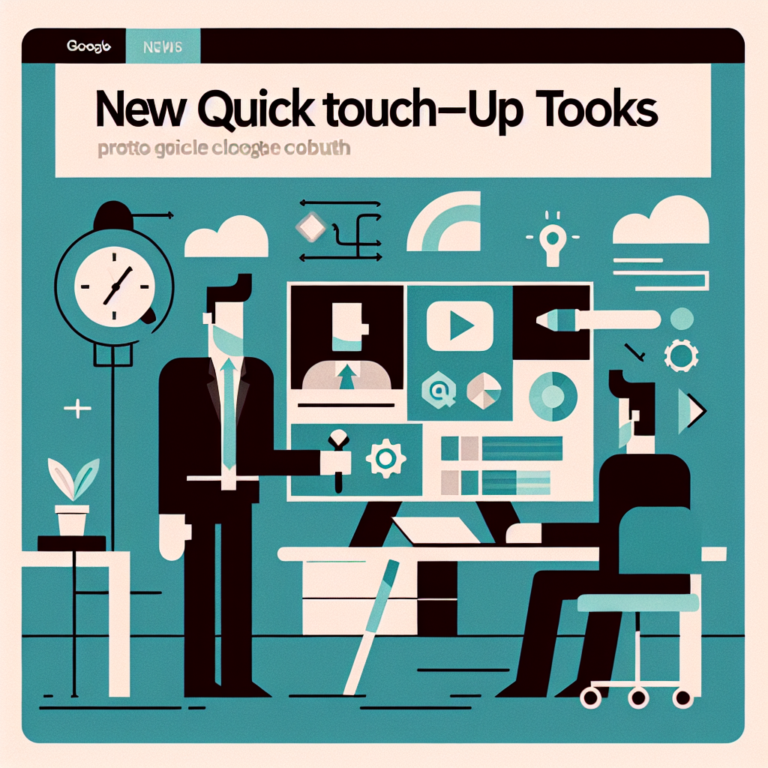 Google Photos Launches New Quick Touch-Up Tools