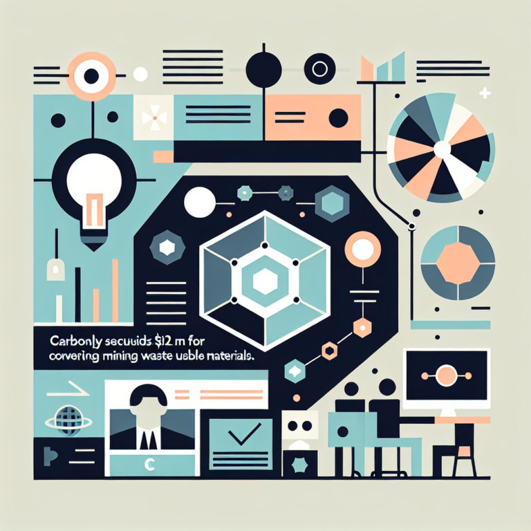 Carbonyx Secures .2M to Convert Mining Waste to Materials