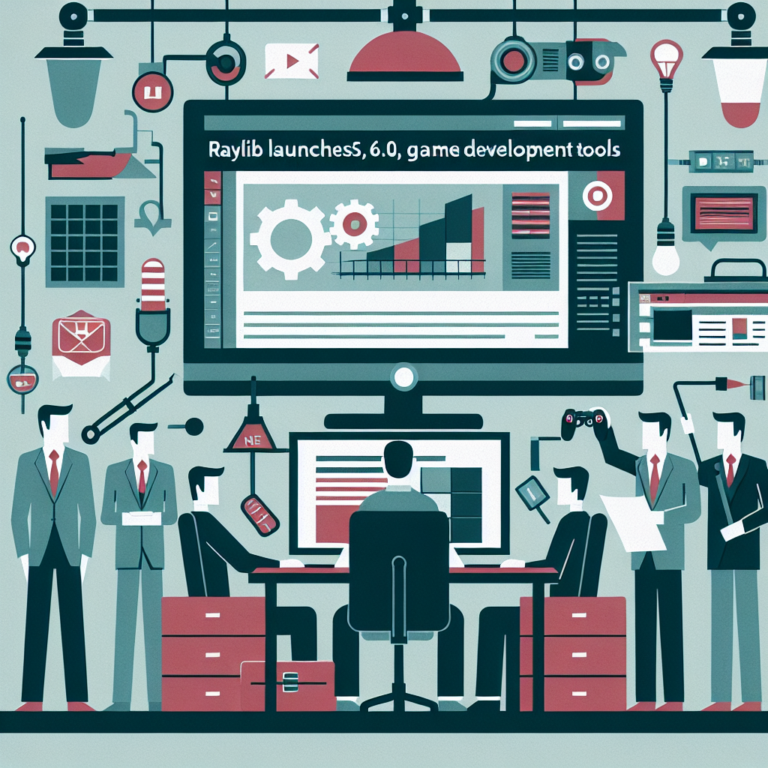 Raylib Launches Version 6.0, Enhancing Game Development Tools