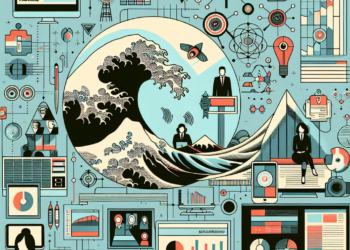 Hypertalking Launches AI Art Tool Inspired by Hokusai’s Wave