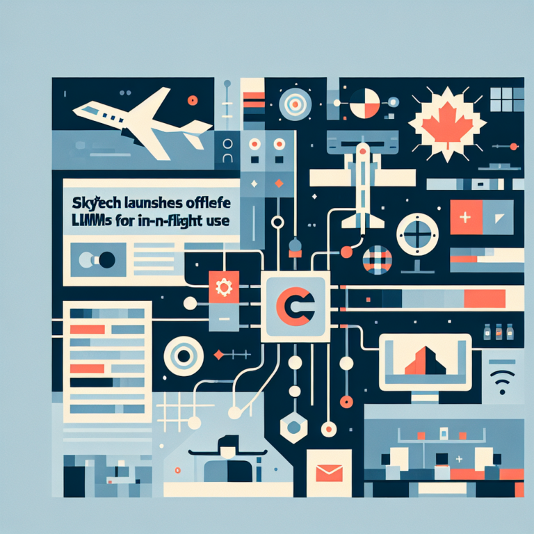 SkyTech Launches Offline LLMs for In-Flight Use