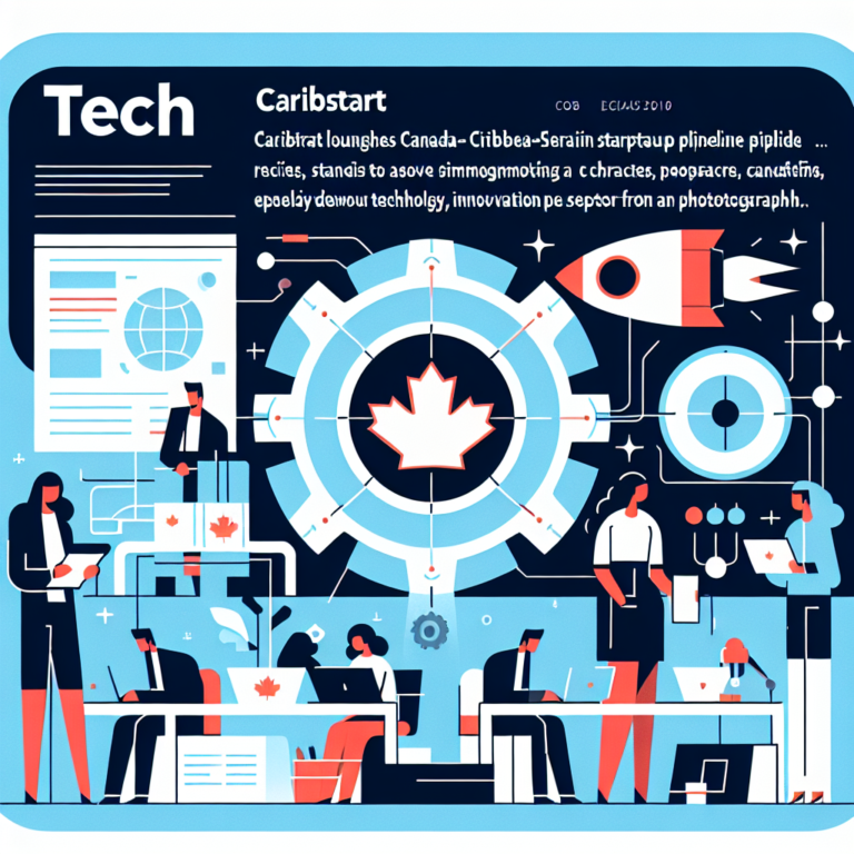 CaribStart Launches Canada-Caribbean Startup Pipeline